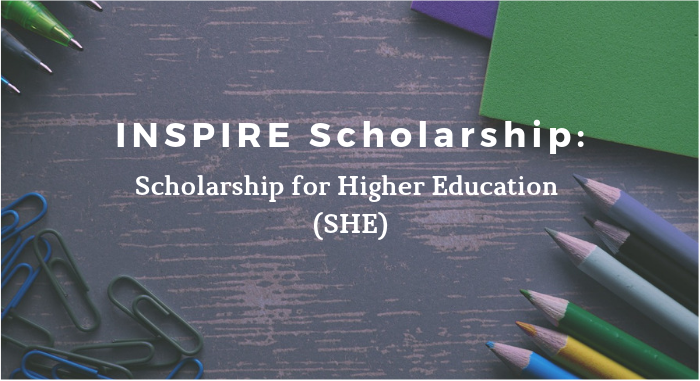 inspire scholarship